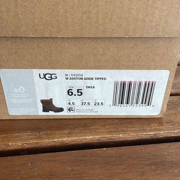 UGG Ashton Addie Boots Dark Earth USA Women Size 6.5/UK 4.5/EU 37.5 - Picture 12 of 13